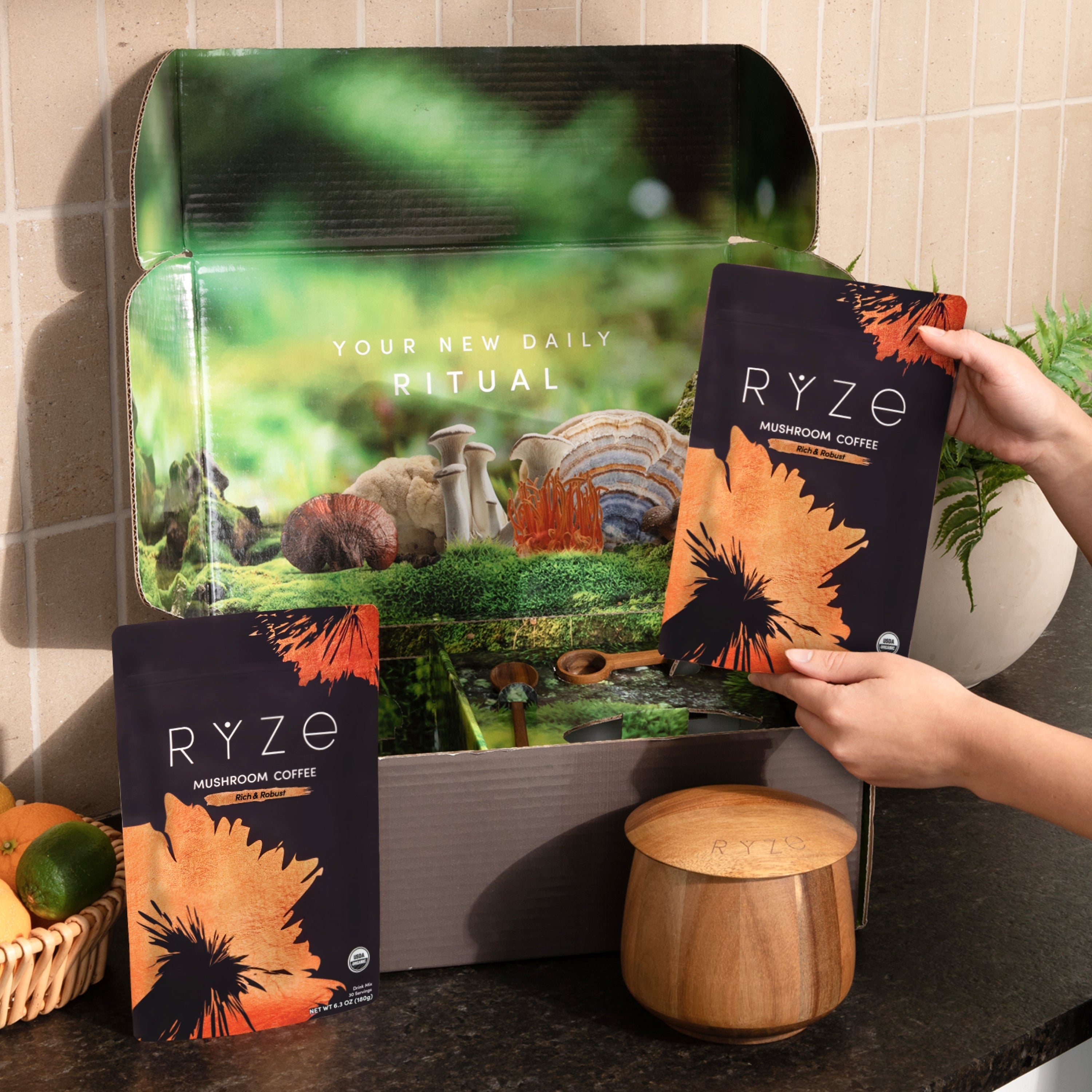 RYZE Dark Roast Ritual Set 02